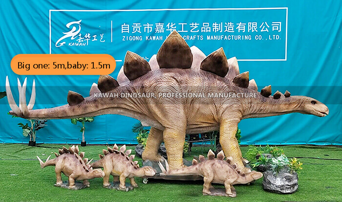 仿真剑龙一家机械模型互动恐龙